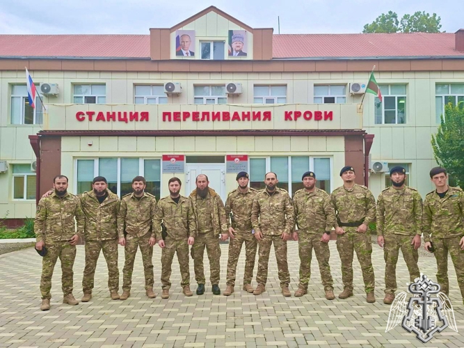 В Чеченской Республике более 130 сотрудников Росгвардии стали донорами крови