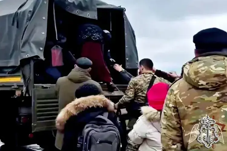 Росгвардия участвует в ликвидации последствий ЧС в Чеченской Республике